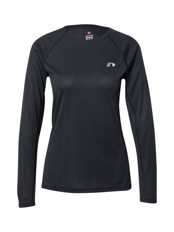 Newline Newline Функционална тениска  черно / бяло