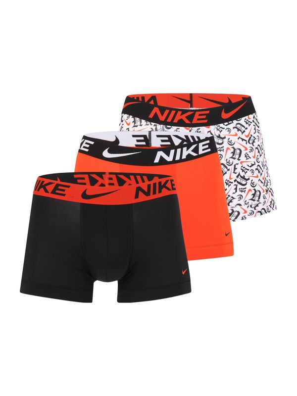 NIKE NIKE Боксерки  оранжево / черно / бяло