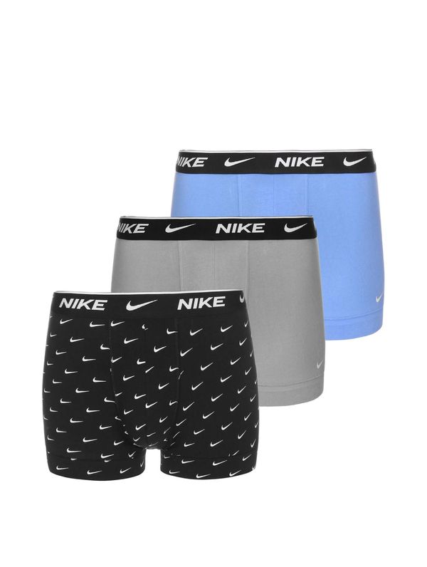 NIKE NIKE Боксерки  синьо / сив меланж / черно / бяло