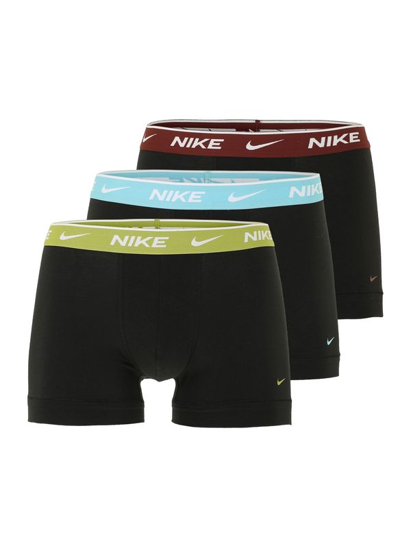 NIKE NIKE Боксерки  светлосиньо / светлозелено / винено червено / черно