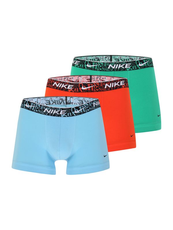 NIKE NIKE Боксерки  светлосиньо / зелено / червено / бяло
