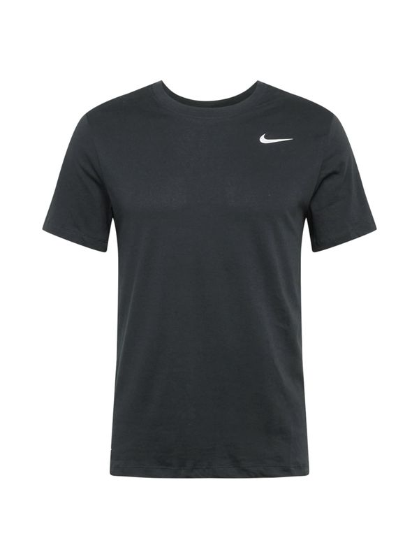 NIKE NIKE Функционална тениска  черно / бяло