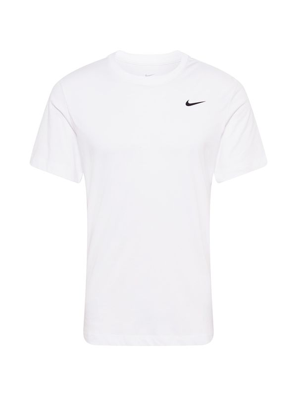 NIKE NIKE Функционална тениска  черно / бяло