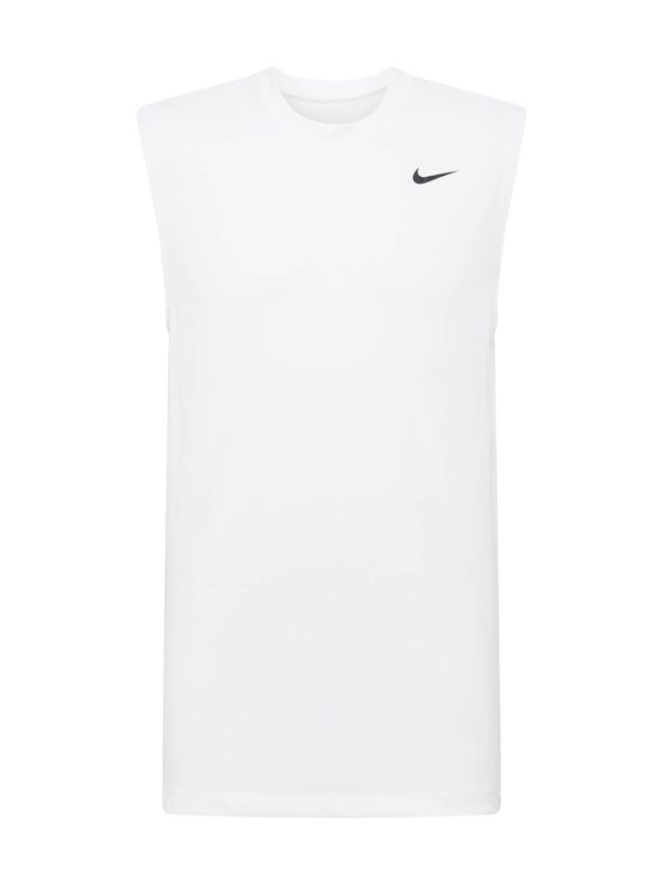 NIKE NIKE Функционална тениска  черно / бяло