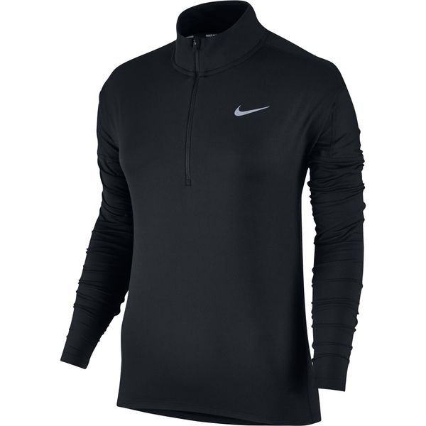 NIKE NIKE Функционална тениска 'Dry Element Top HZ 855517-452'  черно