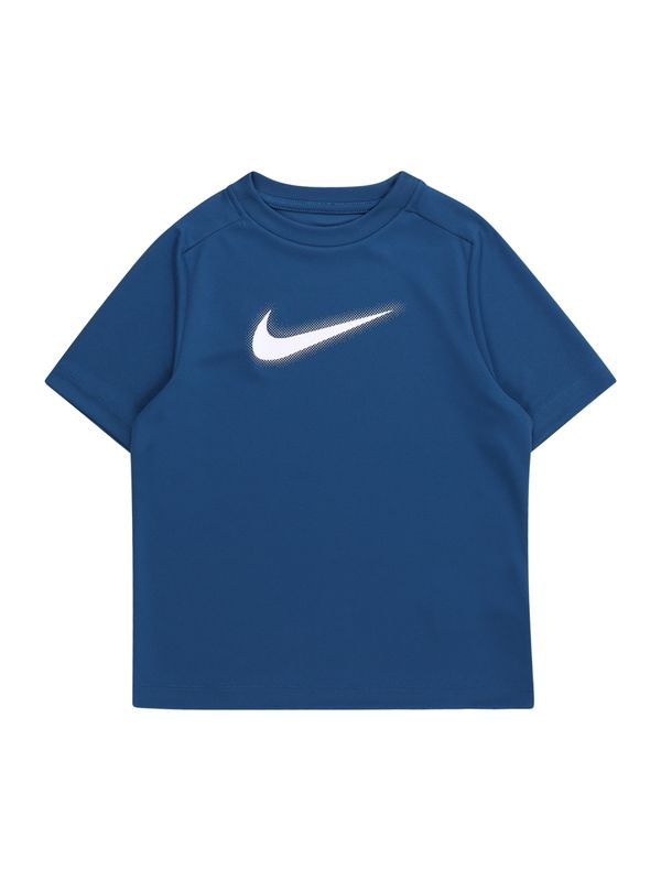 NIKE NIKE Функционална тениска  кобалтово синьо / бяло