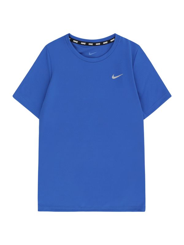 NIKE NIKE Функционална тениска 'MILER'  кралско синьо / светлосиво