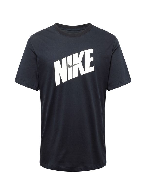 NIKE NIKE Функционална тениска 'NOVELTY'  черно / бяло