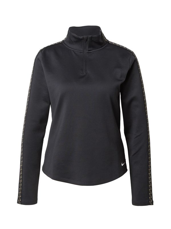 NIKE NIKE Функционална тениска 'ONE'  жълто / черно / мръсно бяло