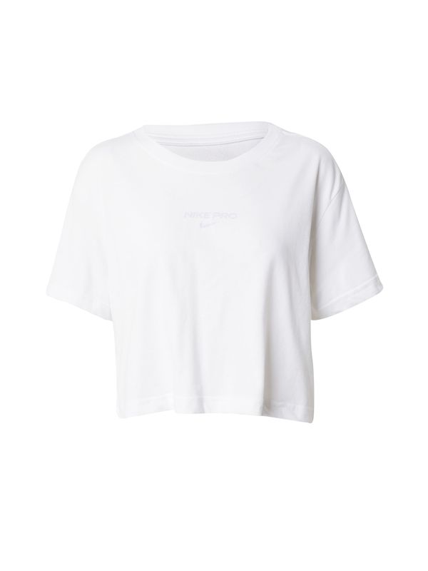 NIKE NIKE Функционална тениска 'PRO'  пастелнолилаво / бяло