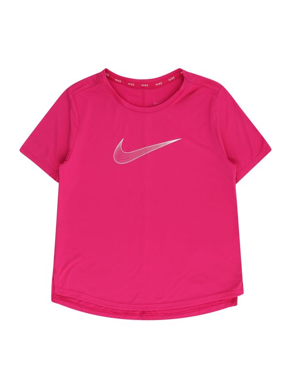 NIKE NIKE Функционална тениска  розово / бяло