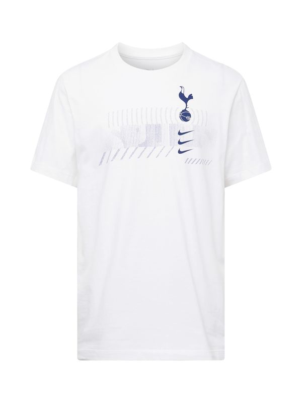 NIKE NIKE Функционална тениска  синьо / бяло