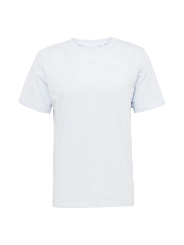 NIKE NIKE Функционална тениска  светлосиво / бяло