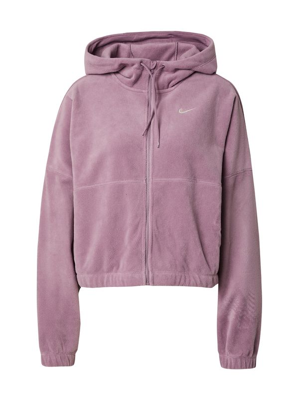 NIKE NIKE Функционално поларено яке 'ONE'  орхидея / бяло