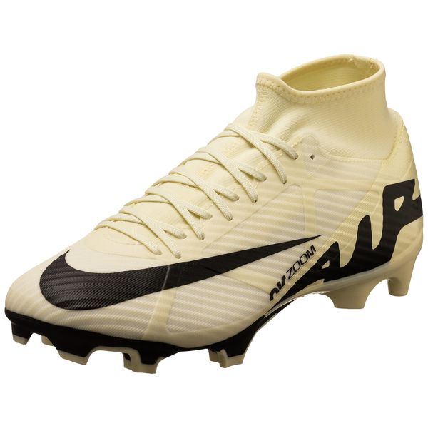 NIKE NIKE Футболни обувки 'Mercurial'  пастелно жълто / черно