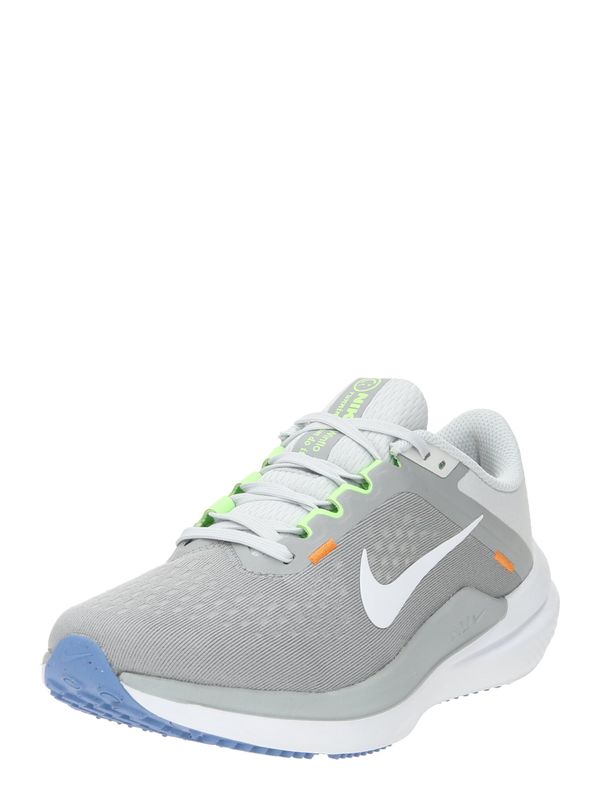 NIKE NIKE Маратонки за бягане 'Air Winflo 10'  сиво / бяло