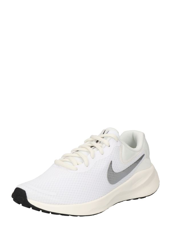 NIKE NIKE Маратонки за бягане 'Revolution 7'  сребърно / бяло