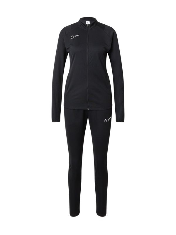 NIKE NIKE Облекло за трениране  черно / бяло