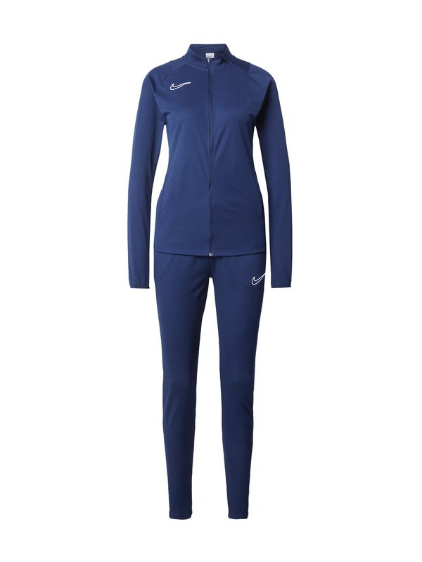 NIKE NIKE Облекло за трениране  тъмносиньо / бяло