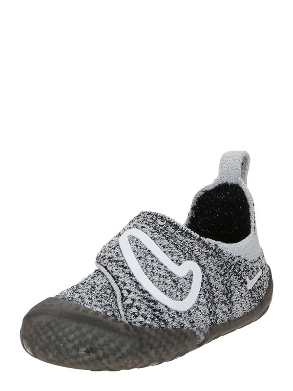 NIKE NIKE Обувки за прохождане 'SWOOSH 1'  сиво / черно / бяло