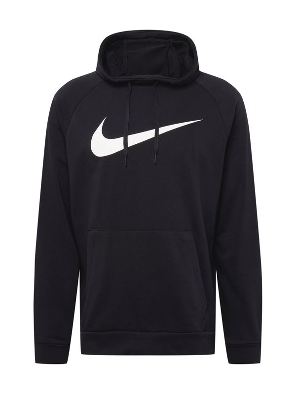 NIKE NIKE Спортен блузон  черно / бяло