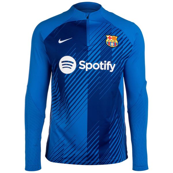 NIKE NIKE Спортен блузон 'FC Barcelona'  синьо / жълто / червено / бяло