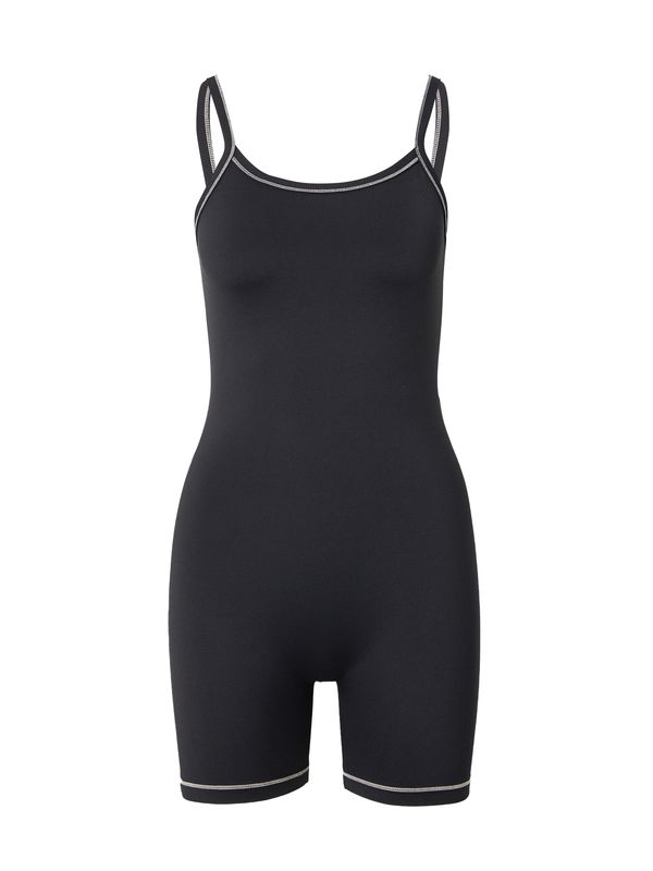 NIKE NIKE Спортен костюм 'ONE'  сребърно сиво / черно