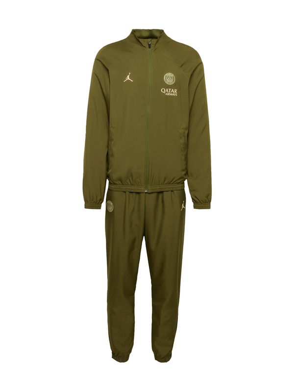 NIKE NIKE Спортен костюм 'Paris St.-Germain'  бежово / маслина