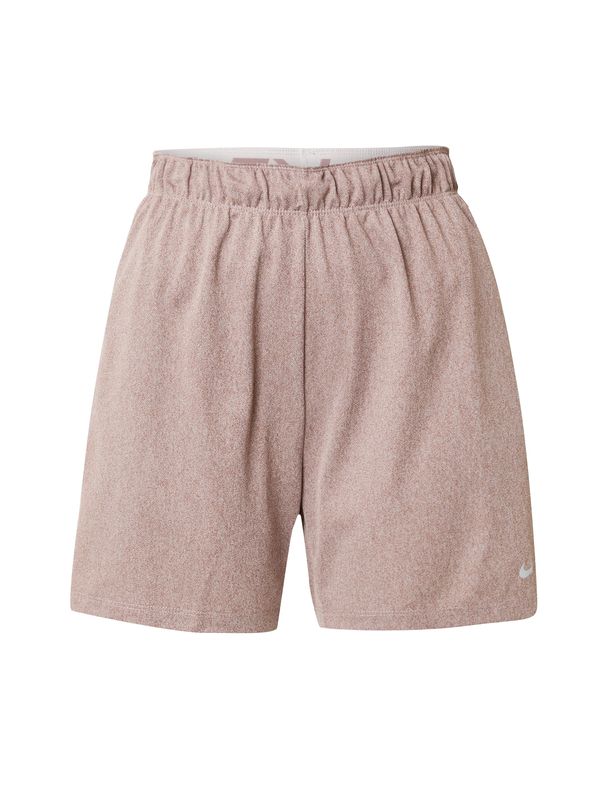 NIKE NIKE Спортен панталон 'ATTACK'  сребърно сиво / бледоморав