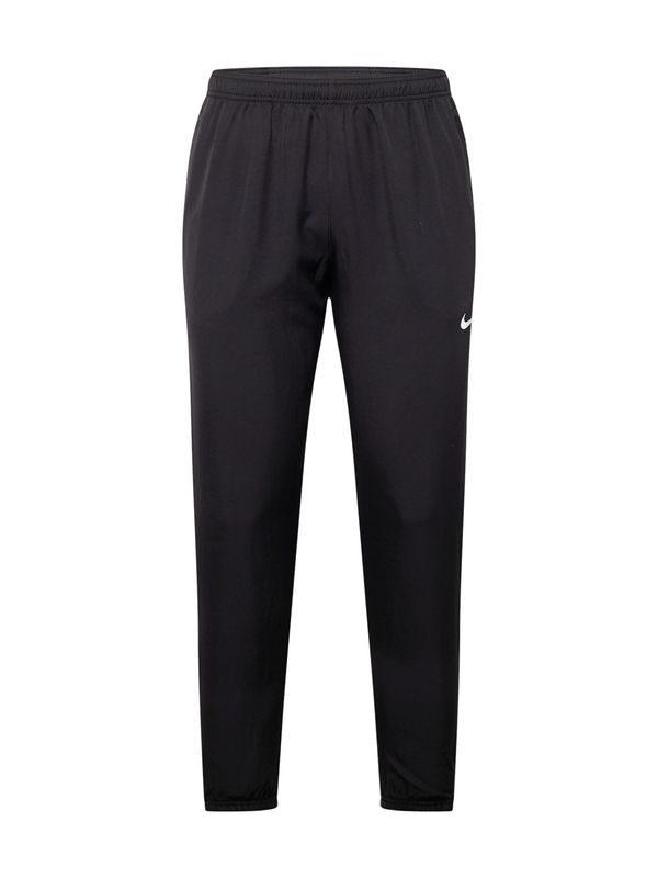 NIKE NIKE Спортен панталон 'CHALLENGER'  черно / бяло