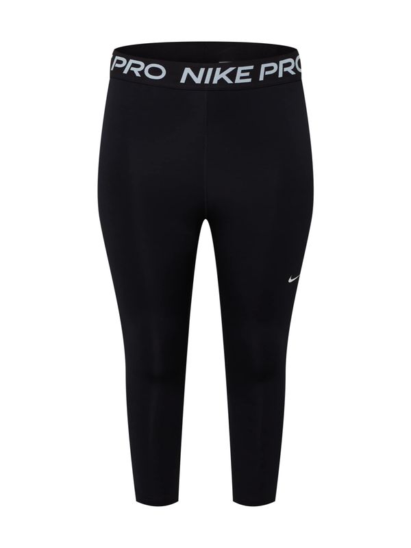 NIKE NIKE Спортен панталон  черно / бяло