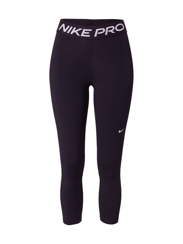 NIKE NIKE Спортен панталон  черно / бяло