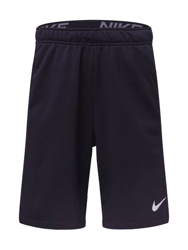 NIKE NIKE Спортен панталон  черно / бяло