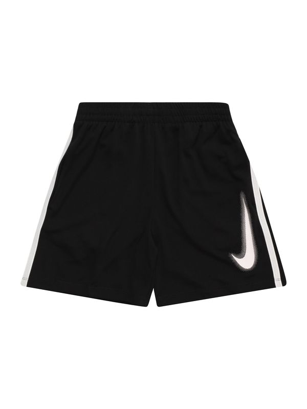 NIKE NIKE Спортен панталон  черно / бяло