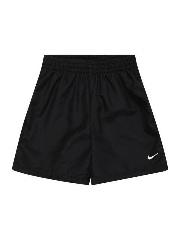 NIKE NIKE Спортен панталон  черно / бяло