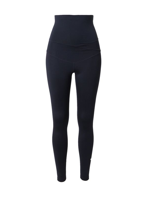 NIKE NIKE Спортен панталон  черно / бяло