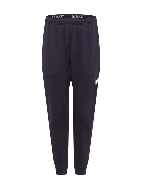 NIKE NIKE Спортен панталон  черно / бяло