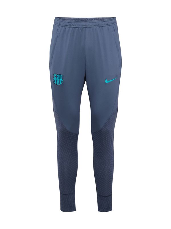 NIKE NIKE Спортен панталон 'FC Barcelona'  морскосиньо / лазурно синьо