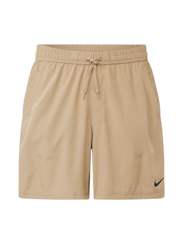 NIKE NIKE Спортен панталон 'Form'  каки / черно