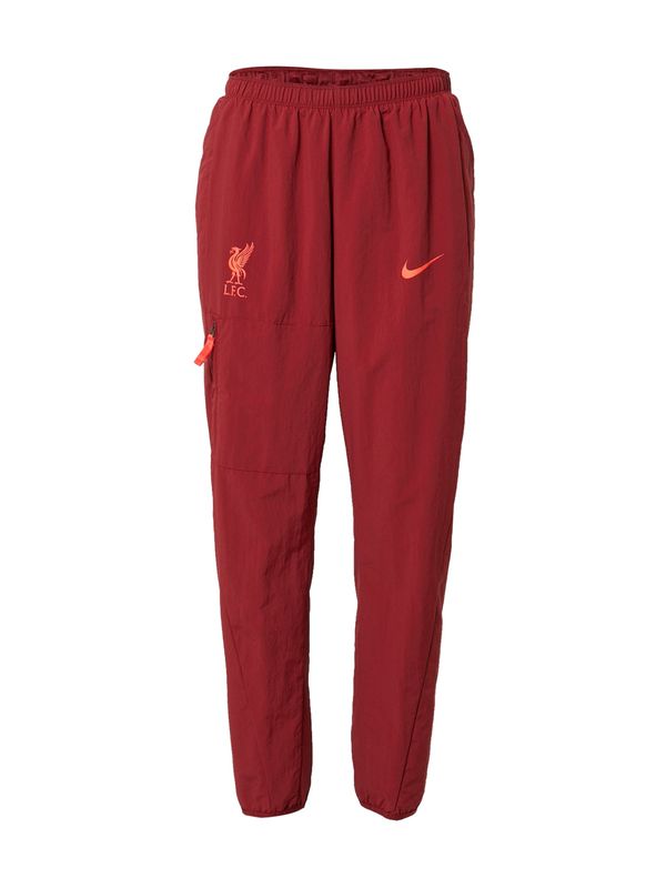 NIKE NIKE Спортен панталон 'Liverpool FC'  оранжево / червено