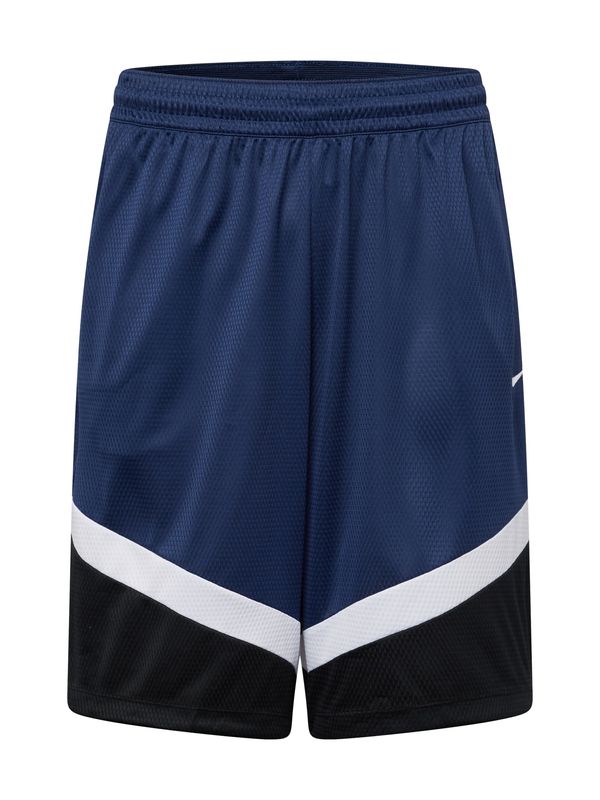 NIKE NIKE Спортен панталон  нейви синьо / черно / бяло