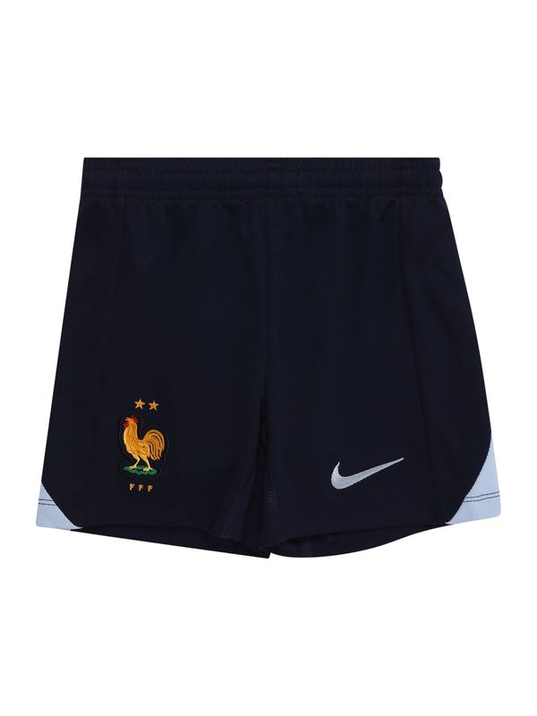 NIKE NIKE Спортен панталон  нейви синьо / гълъбово синьо / зелено / оранжево