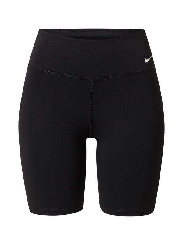 NIKE NIKE Спортен панталон 'One'  черно / бяло