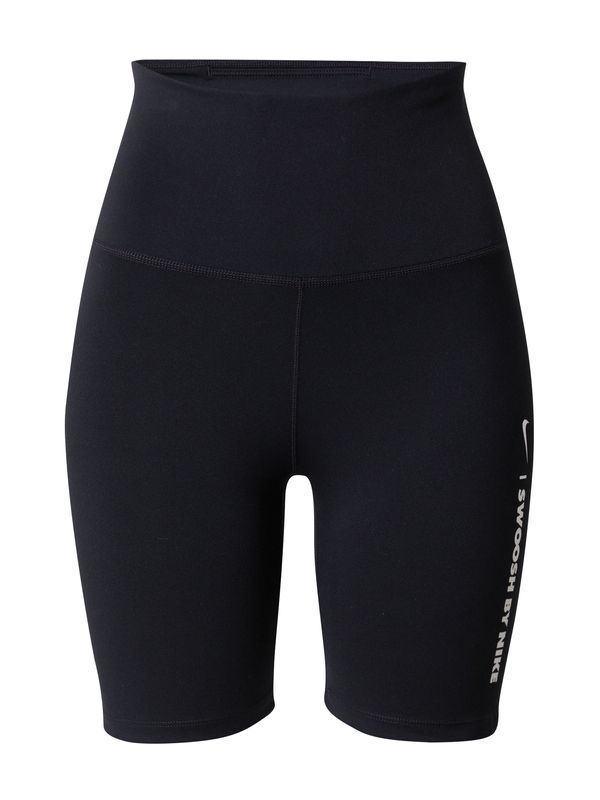 NIKE NIKE Спортен панталон 'ONE'  черно / бяло