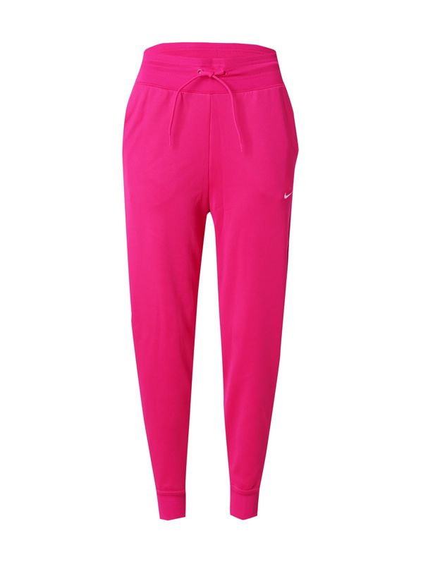 NIKE NIKE Спортен панталон 'ONE'  червено-виолетово / бяло