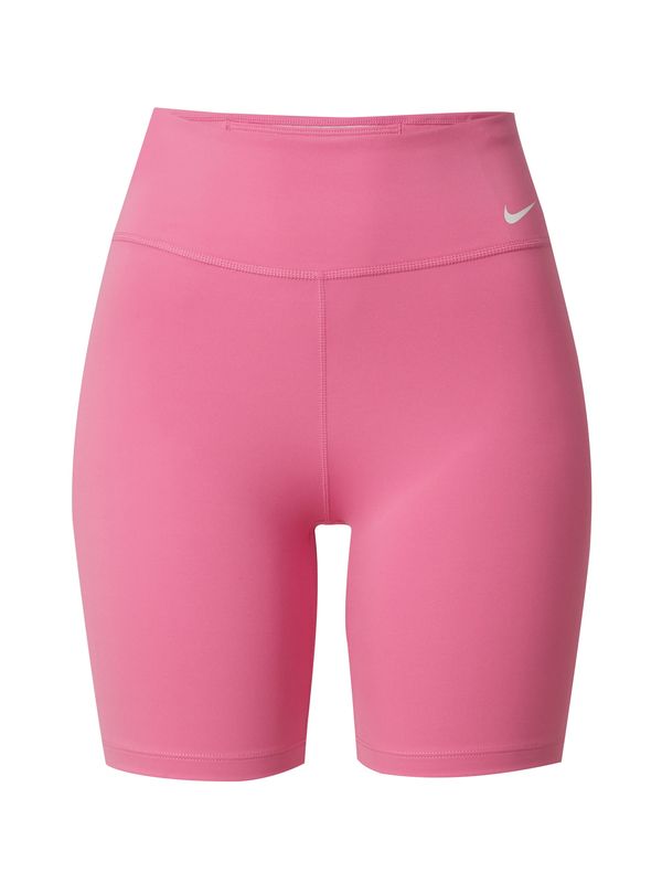 NIKE NIKE Спортен панталон 'One'  светлорозово / бяло