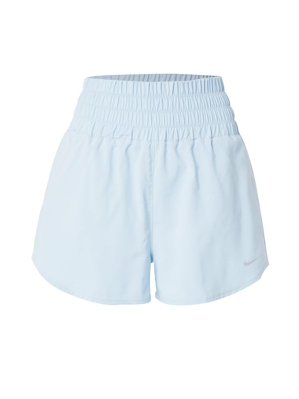 NIKE NIKE Спортен панталон 'ONE'  светлосиньо / сребърно