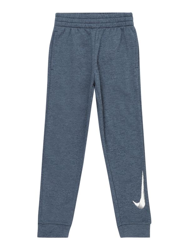 NIKE NIKE Спортен панталон  синьо / бяло