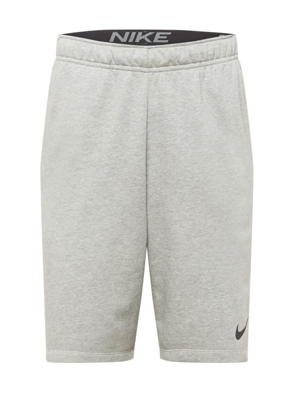 NIKE NIKE Спортен панталон  сив меланж / черно