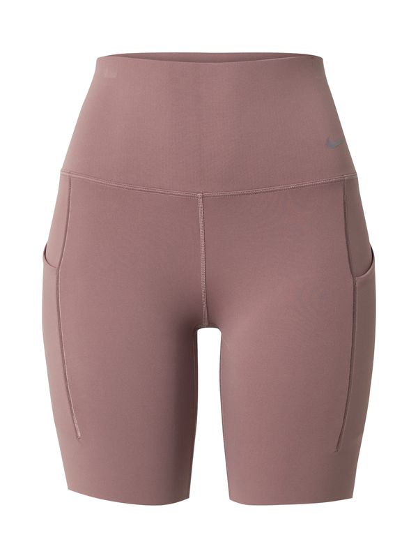 NIKE NIKE Спортен панталон  сиво / бледоморав